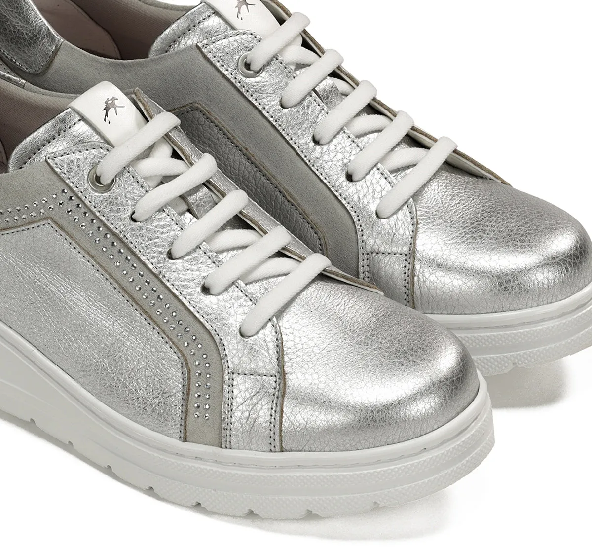 Fluchos Aqua F1997 sneakers argento donna leggere