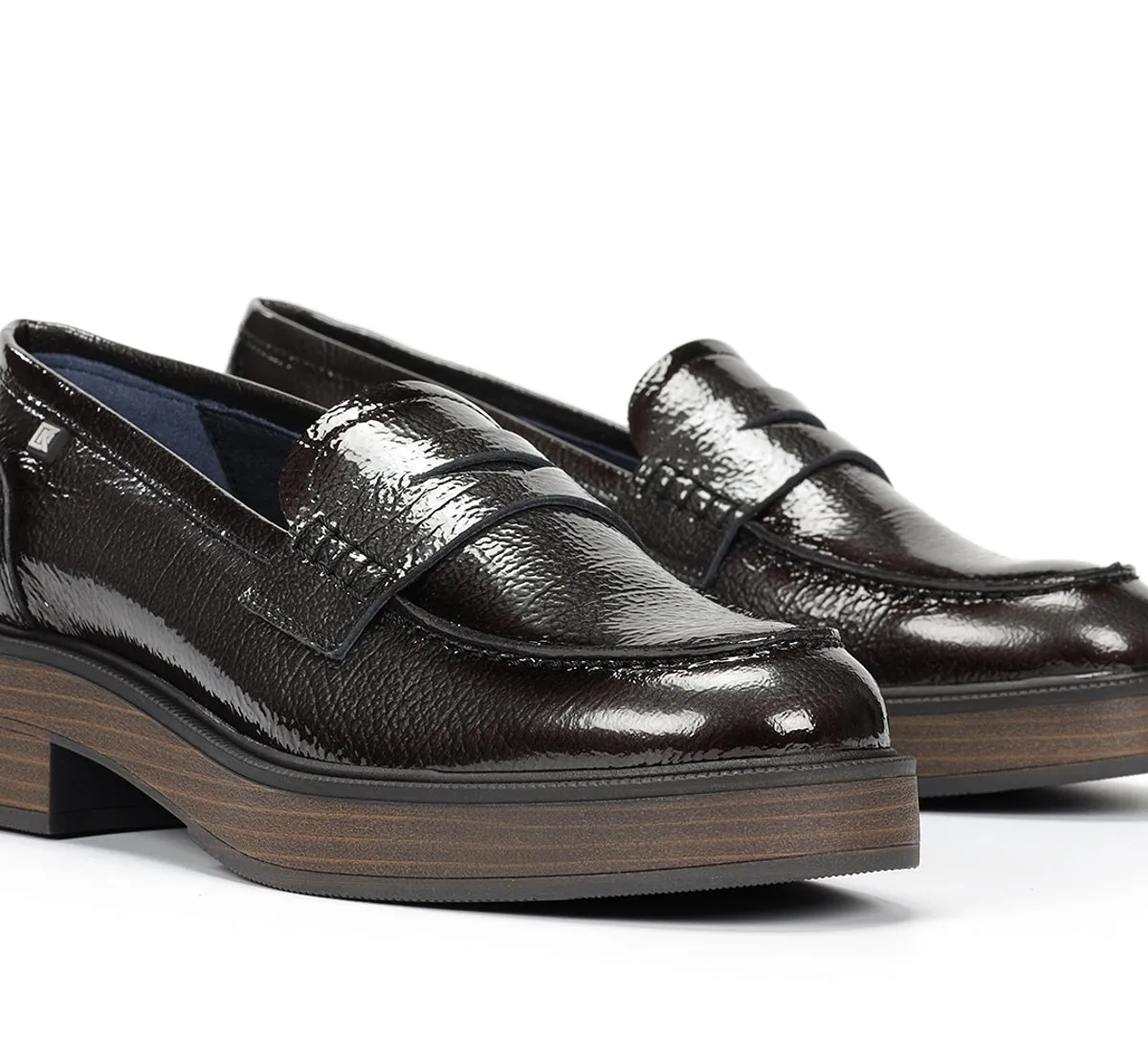 Fluchos Idaly D9380 Mocassini Donna Grigio Elegante