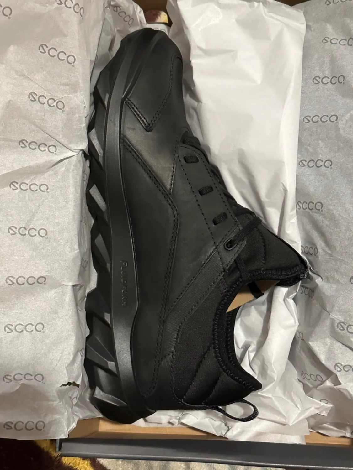 Ecco MX Sneaker Grigio Nubuk Outdoor Urban