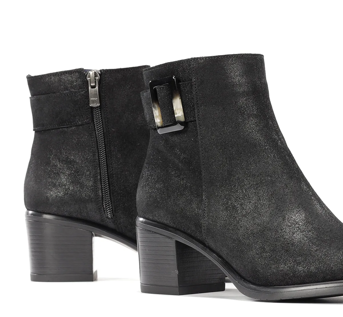 Fluchos Lexi D9531 stivaletto donna nero comodo