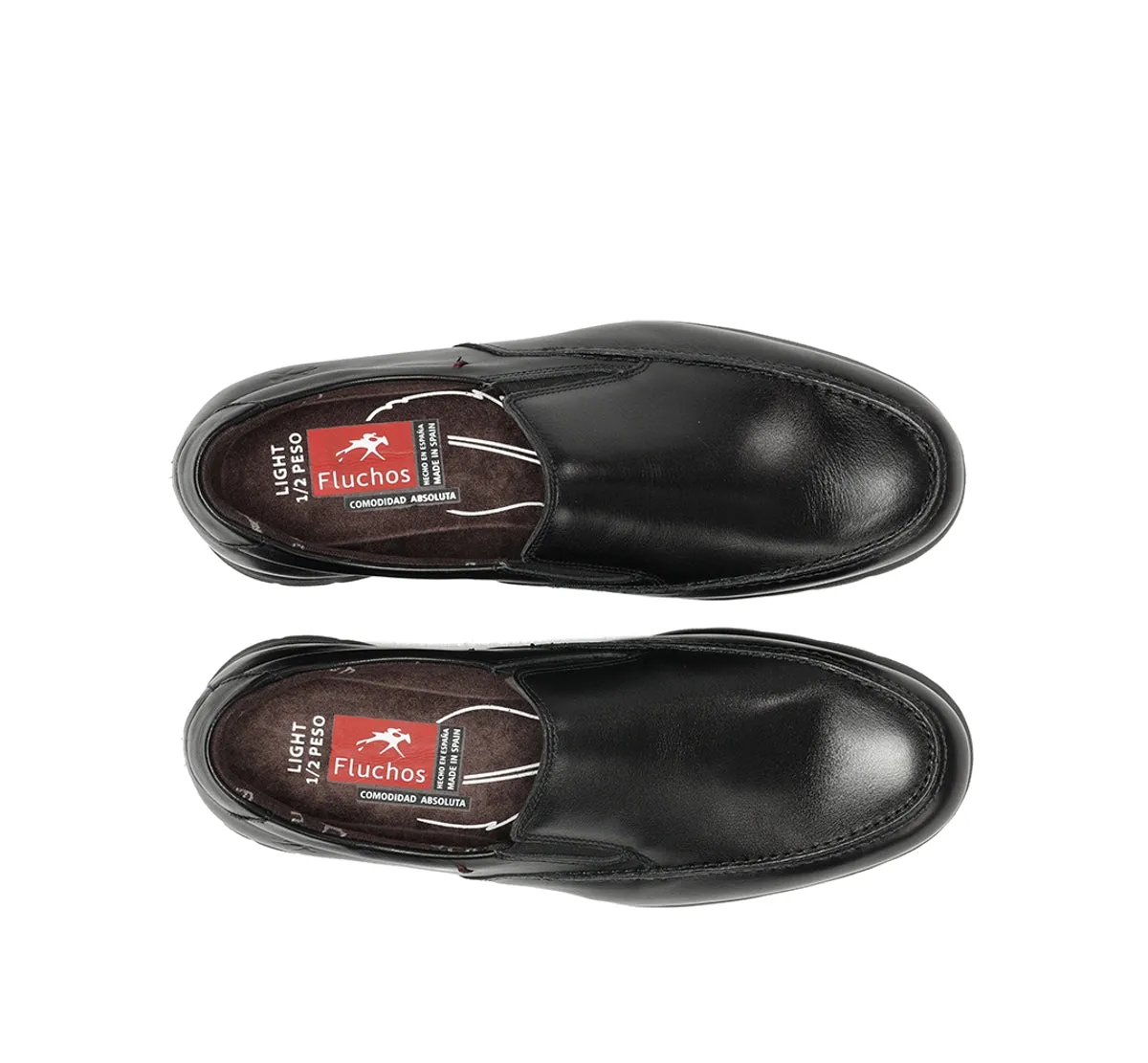 Fluchos Zeta F0603 slip on uomo nere