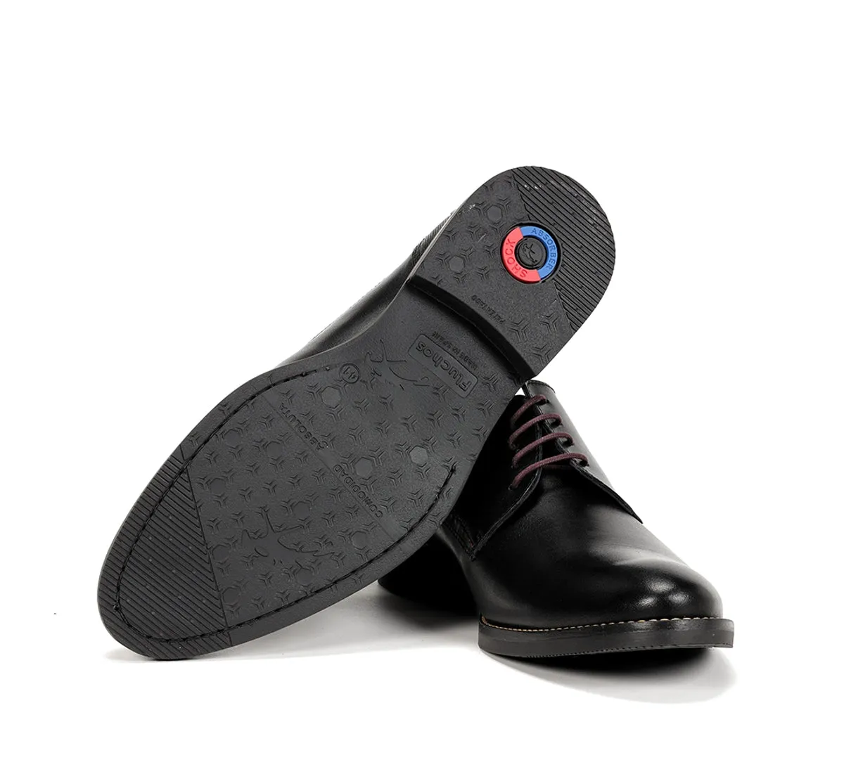 Fluchos Theo F1629 scarpe uomo nere classiche