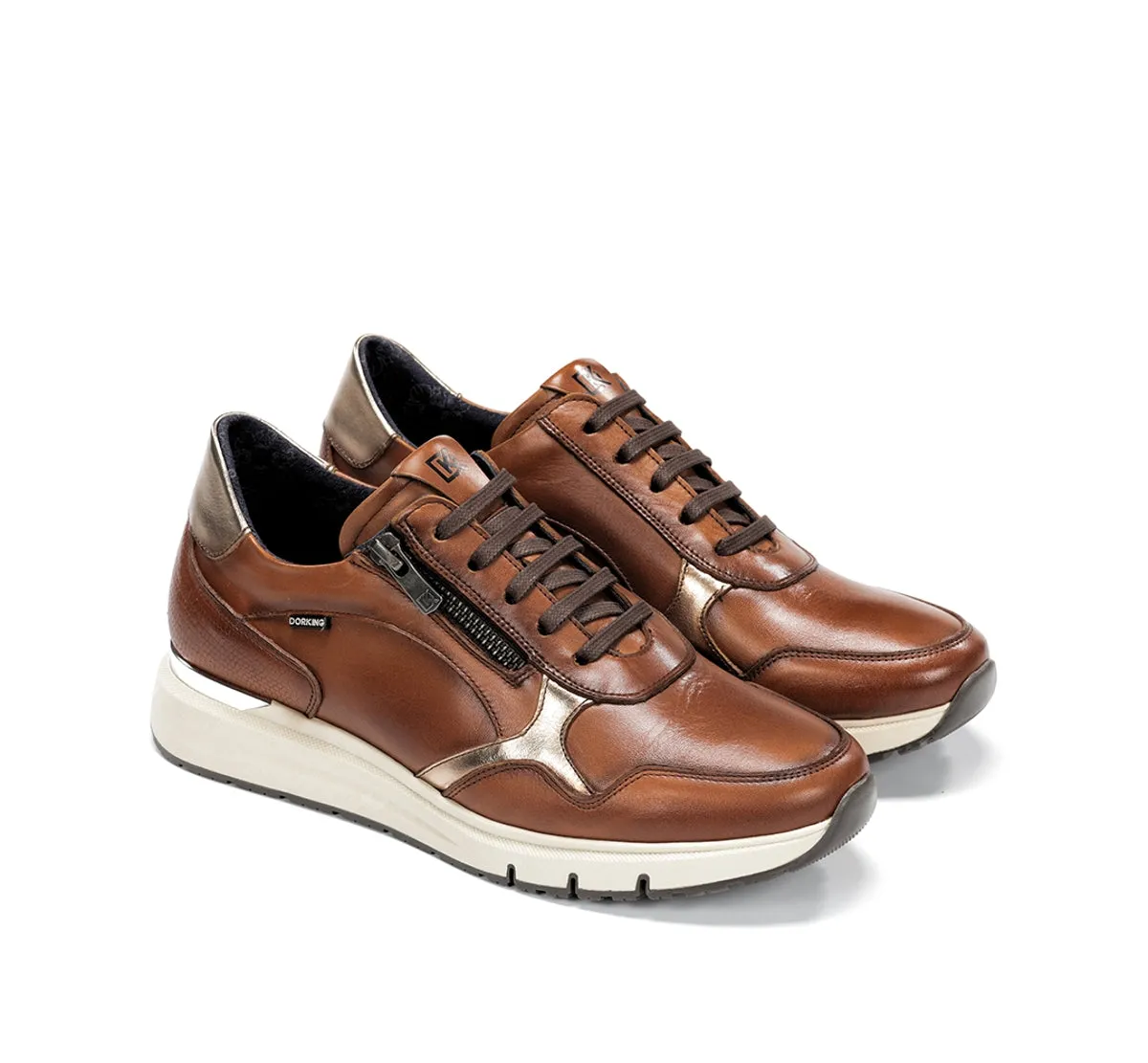 Fluchos Serena D9212 sneaker marrone uso quotidiano
