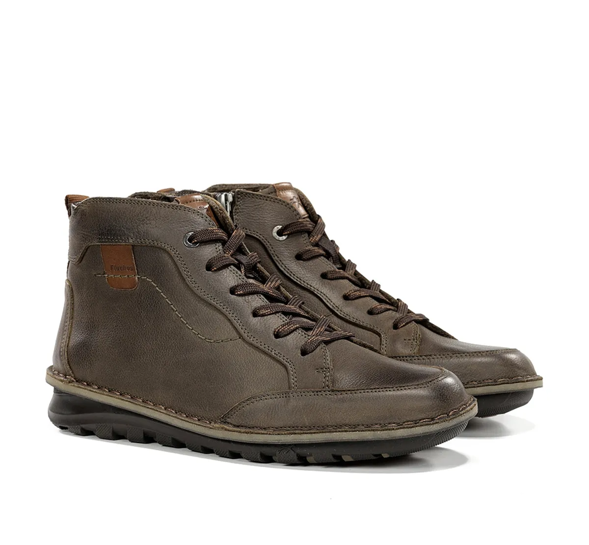 Fluchos Alvin F2261 polacchi uomo verdi comfort