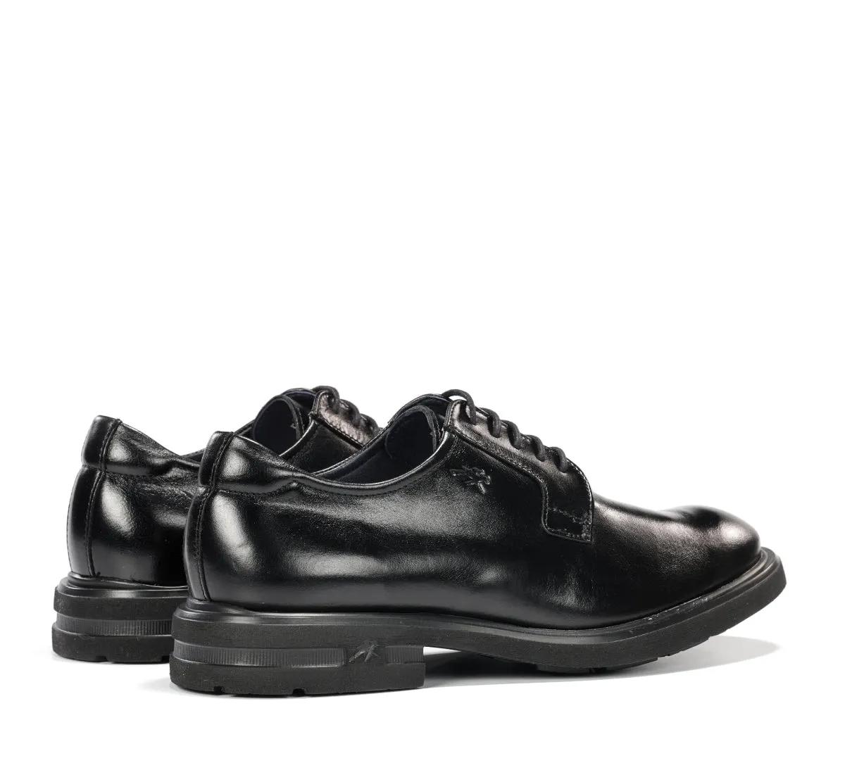 Fluchos Belgas F0631 scarpe uomo nere pelle