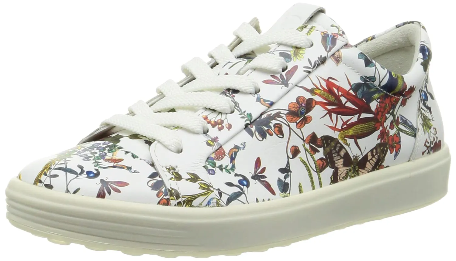 Ecco Soft 7 Sneaker Donna Pelle Bianca