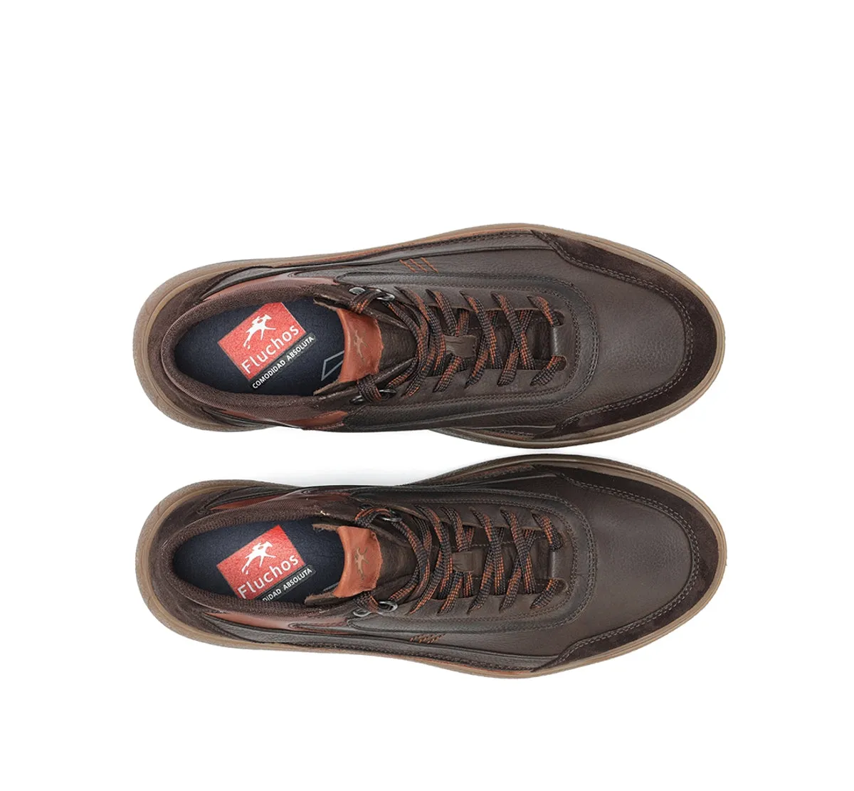 Fluchos Rocky F2255 stivaletto marrone pelle uomo