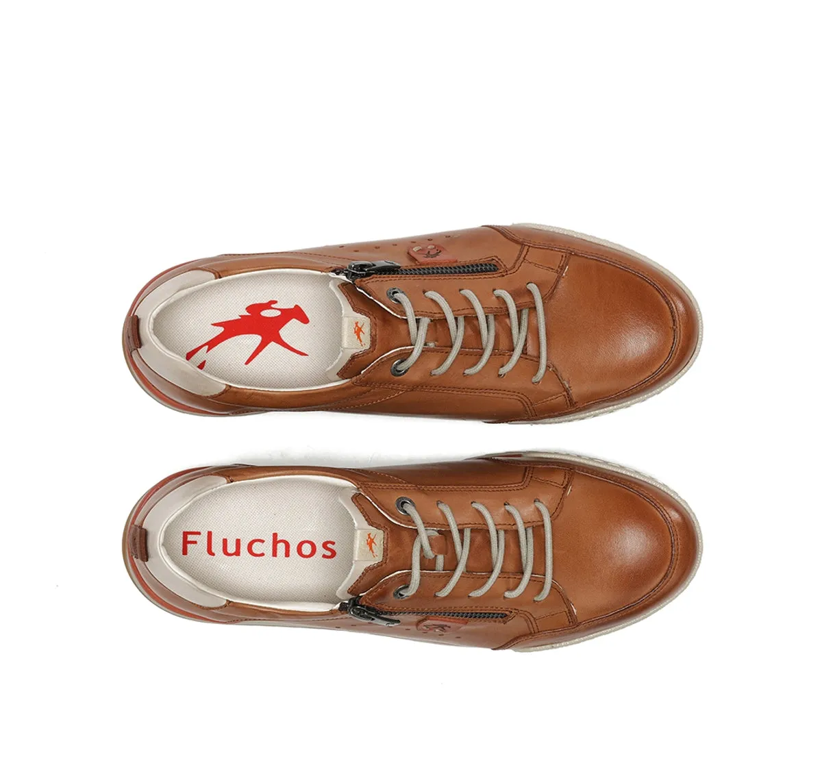 Fluchos Elder F2384 sneaker marrone suola dentellata