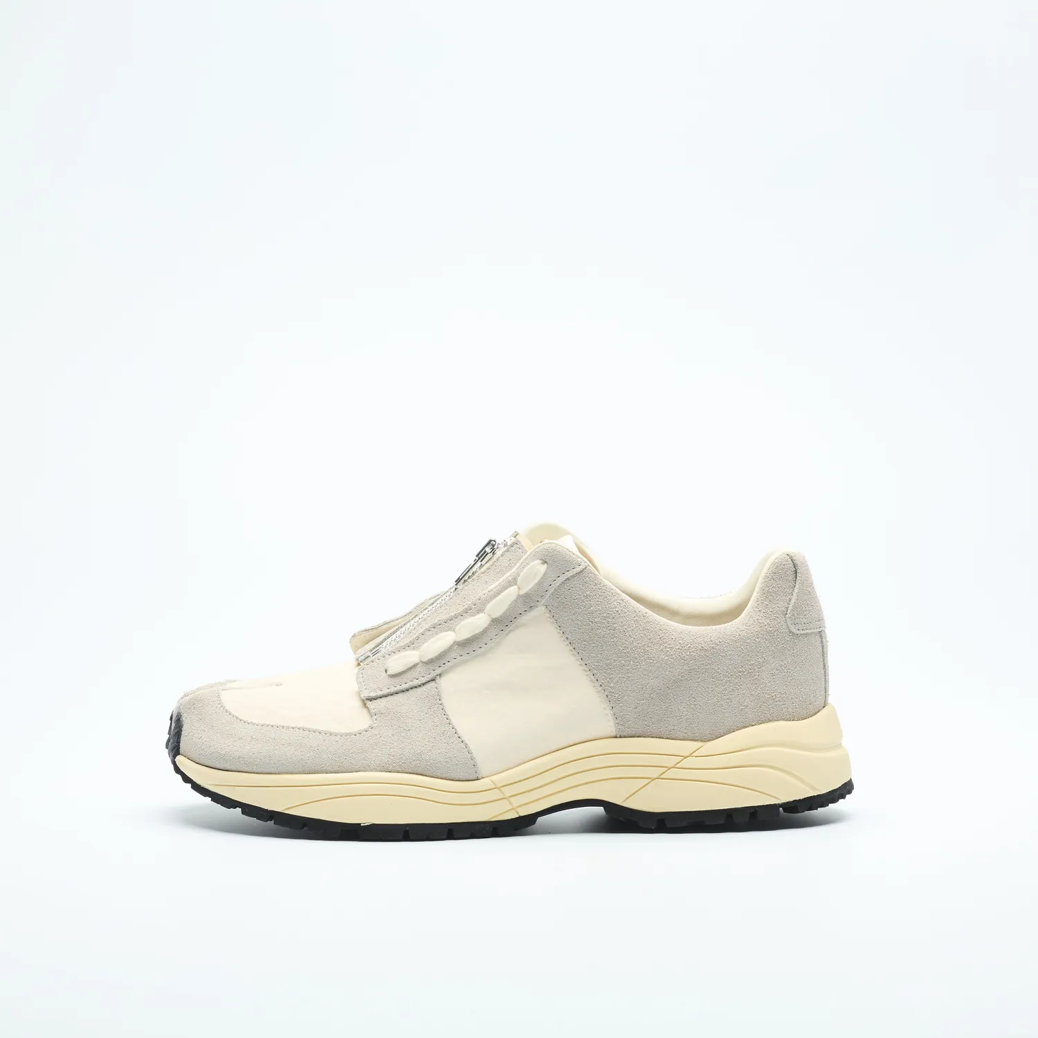 Tabito 41 Zip Tactical Trainer tabi sneakers bianco zip