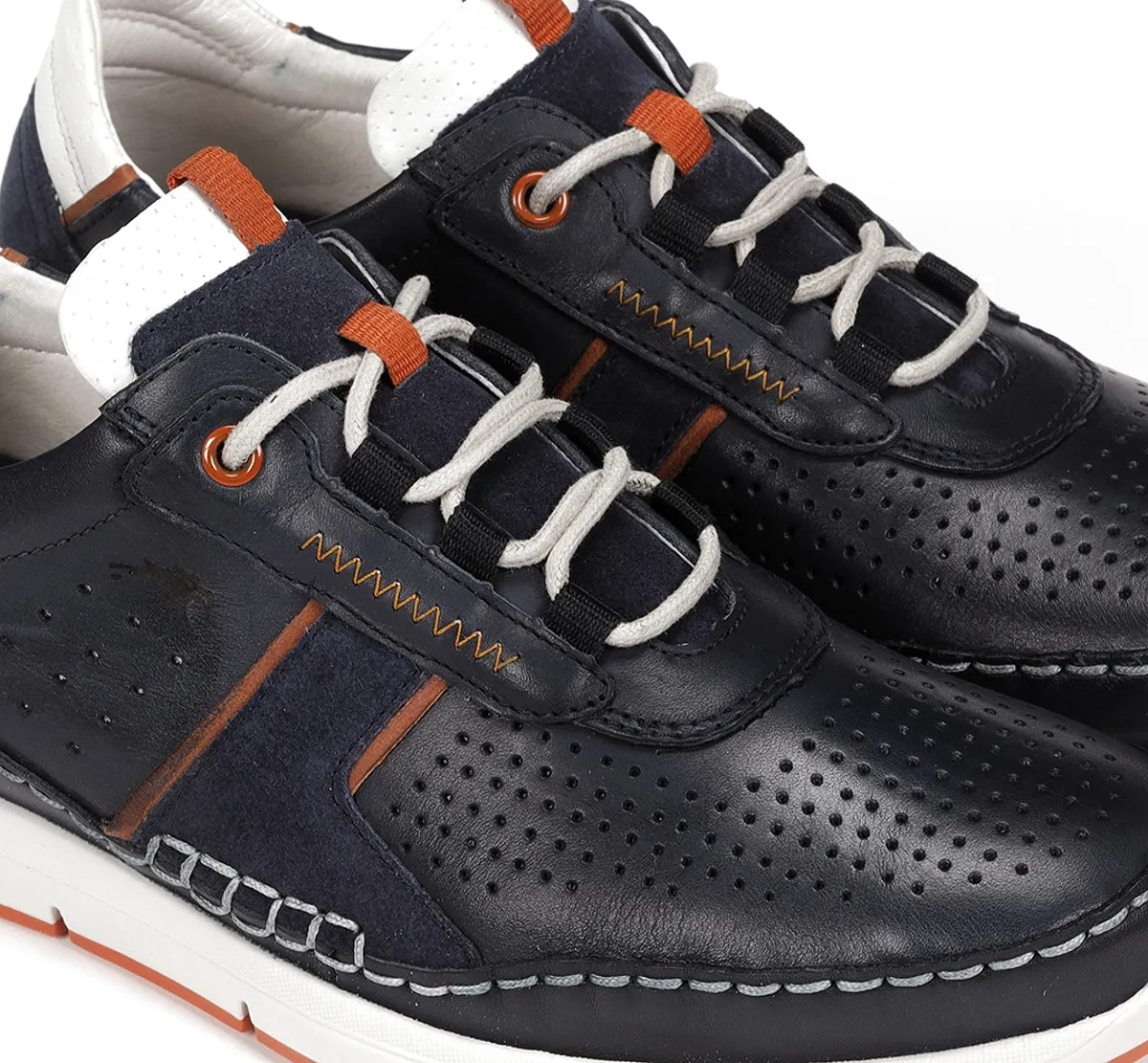 Fluchos Yannic F1442 sneakers uomo blu con lacci