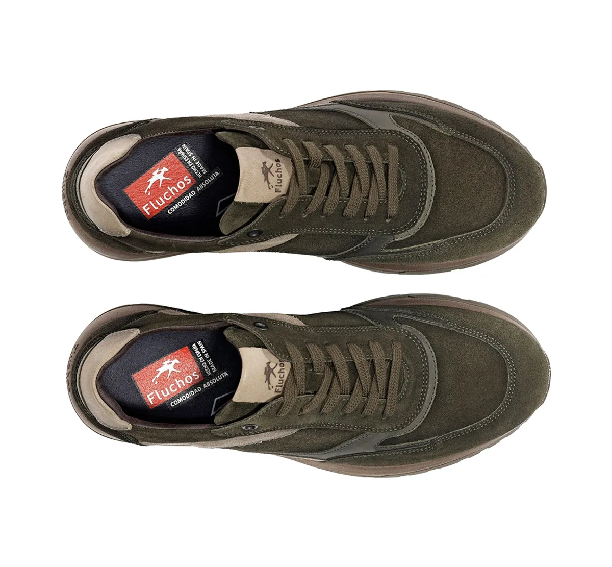 Fluchos Karter F2531 sneakers verde uomo