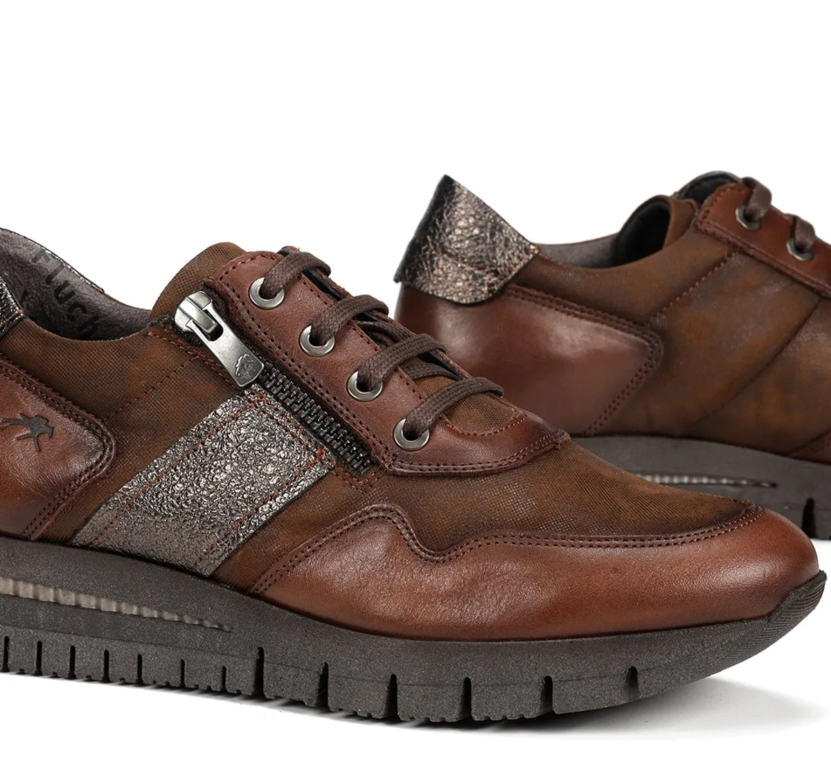 Fluchos Meryl F1624 sneakers marroni donna