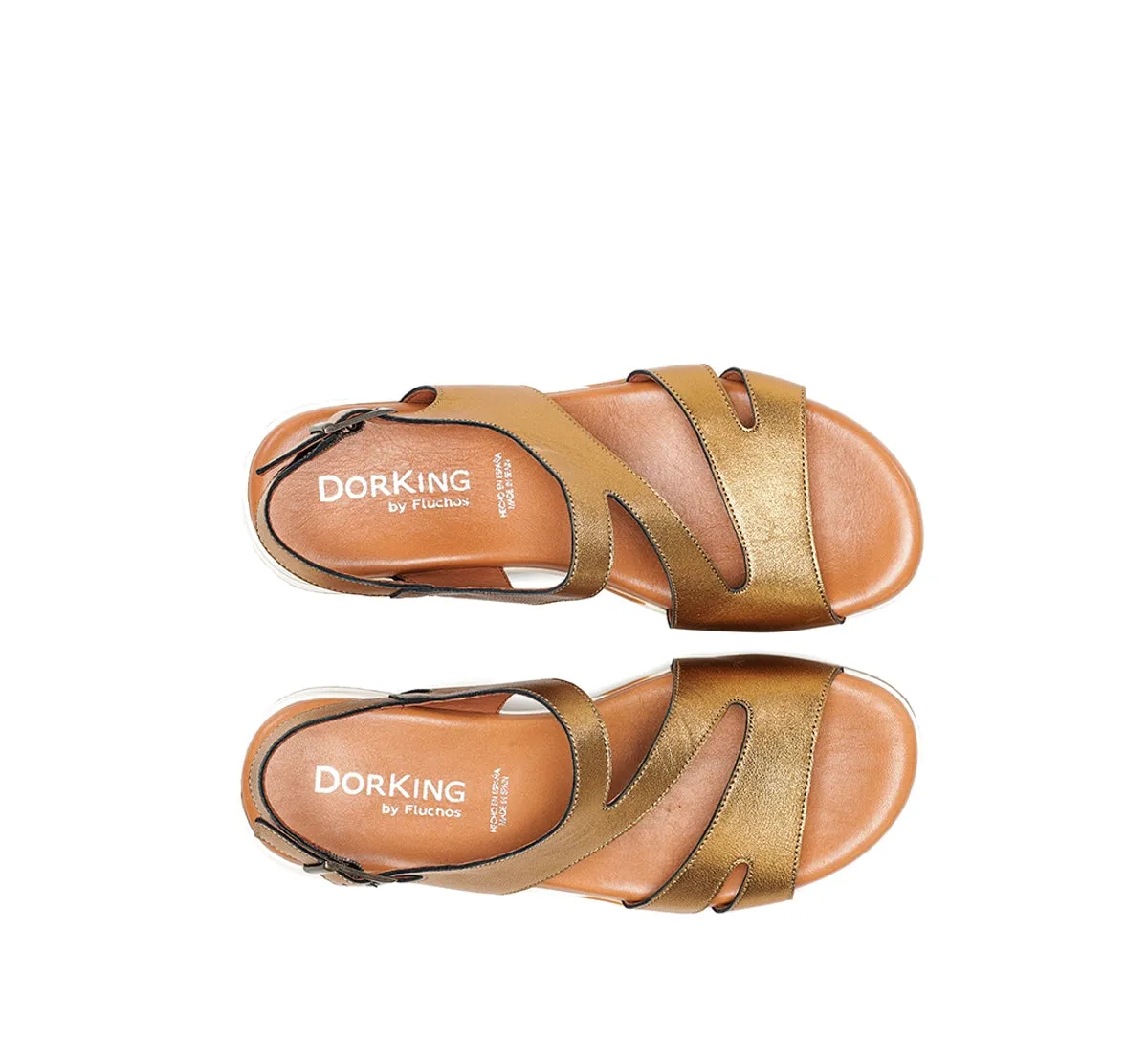 Fluchos Dorking Merlo D9688 sandali donna oro