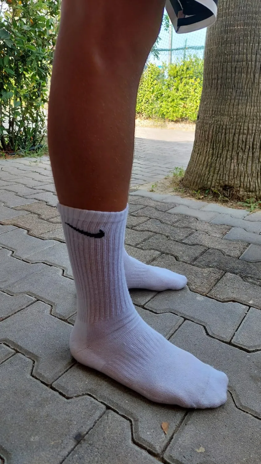 Nike Everyday Cush Crew calze uomo 34-38 3 paia cotone