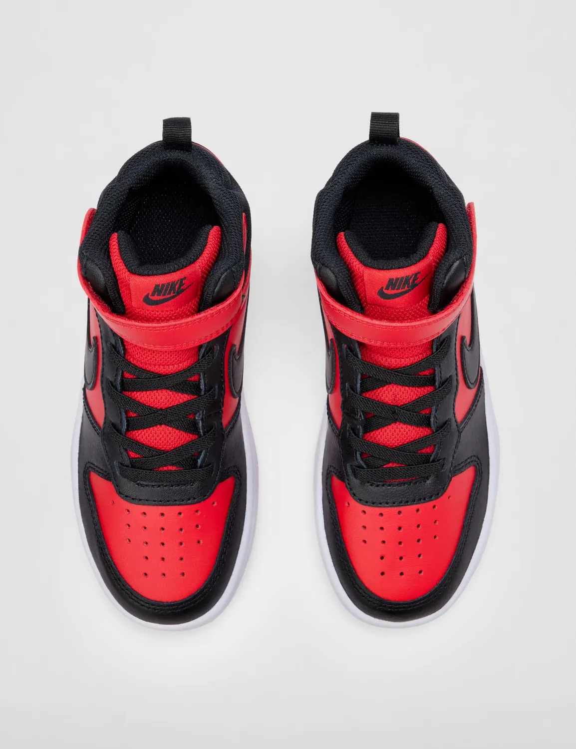 Nike Court Borough Low scarpe ragazzo bianche pelle