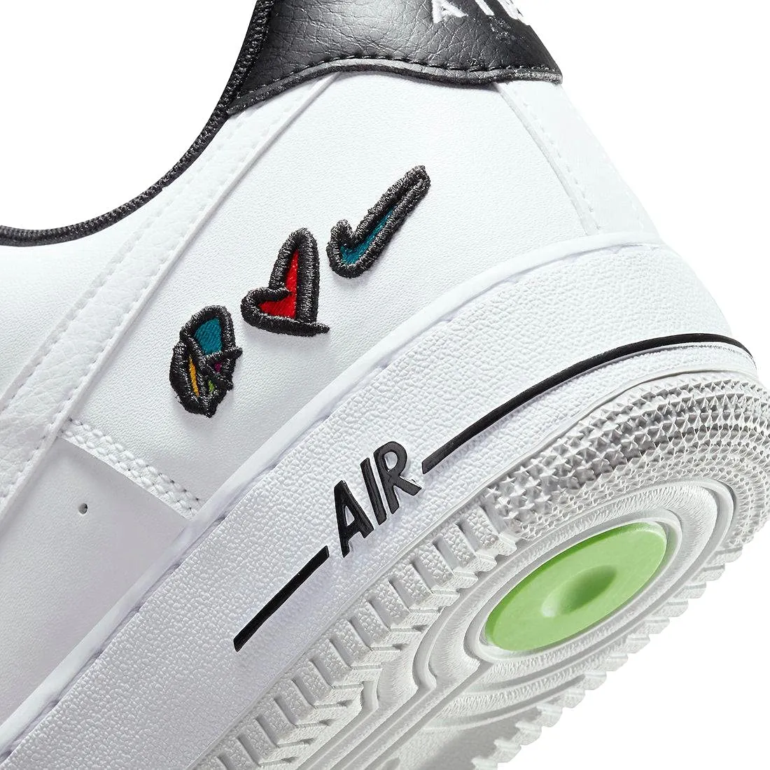 Nike Air Force 1 07 sneakers bianco nero 45,5 pelle