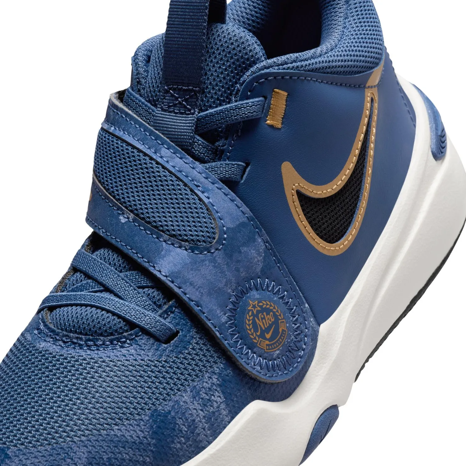 Nike Team Hustle D 11 scarpe basket bambino 35.5 EU navy