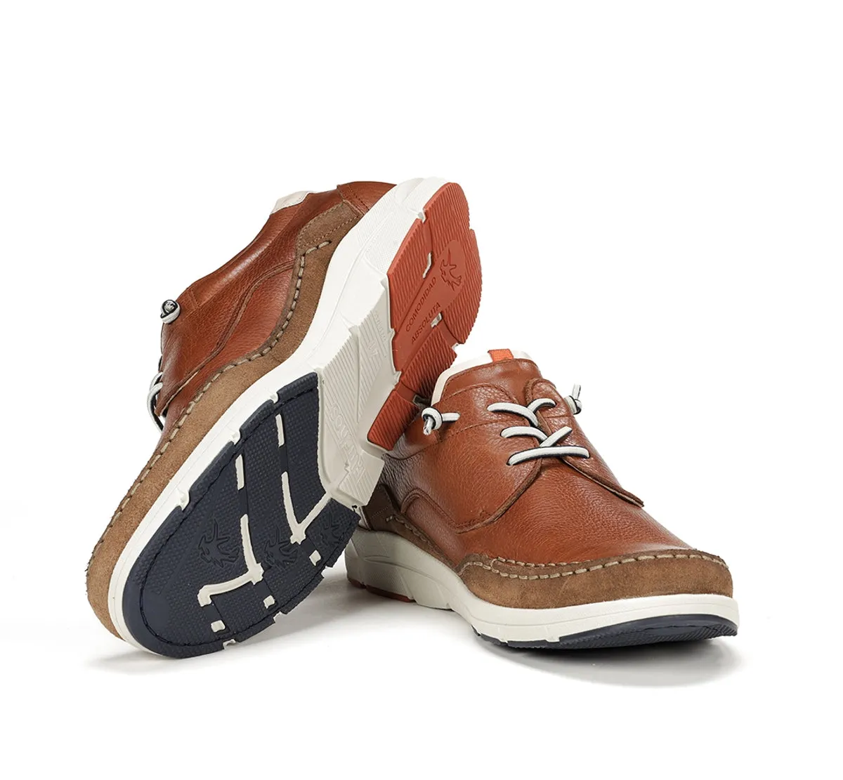 Fluchos Kai F1986 scarpa uomo marrone larga