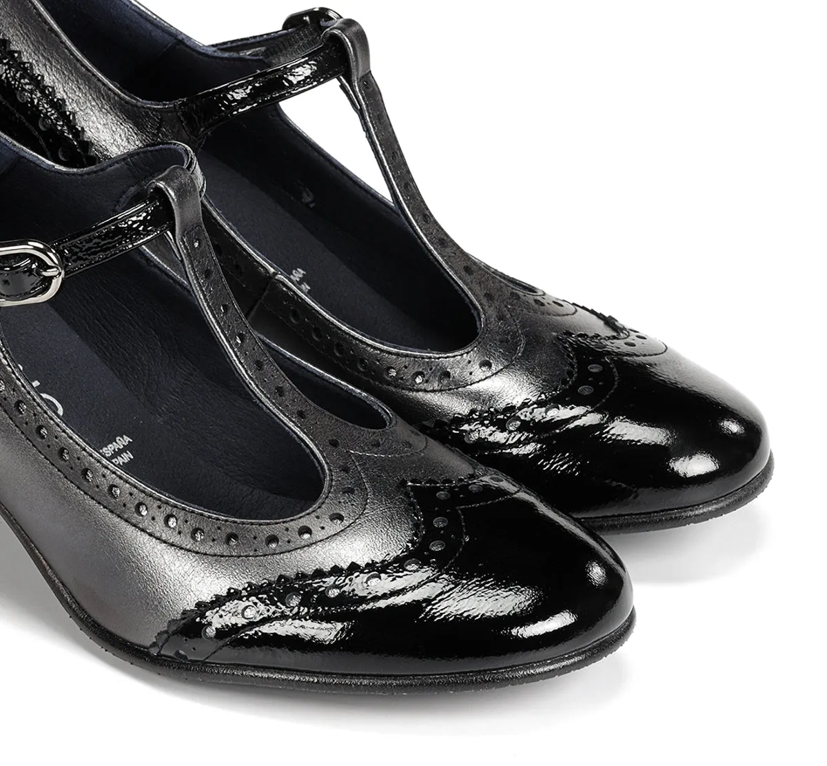 Fluchos Dacy D9618 mocassino donna grigio tacco