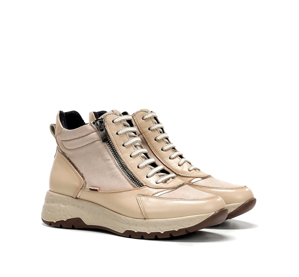 Fluchos Nexus F2311 stivaletti donna bianchi pelle