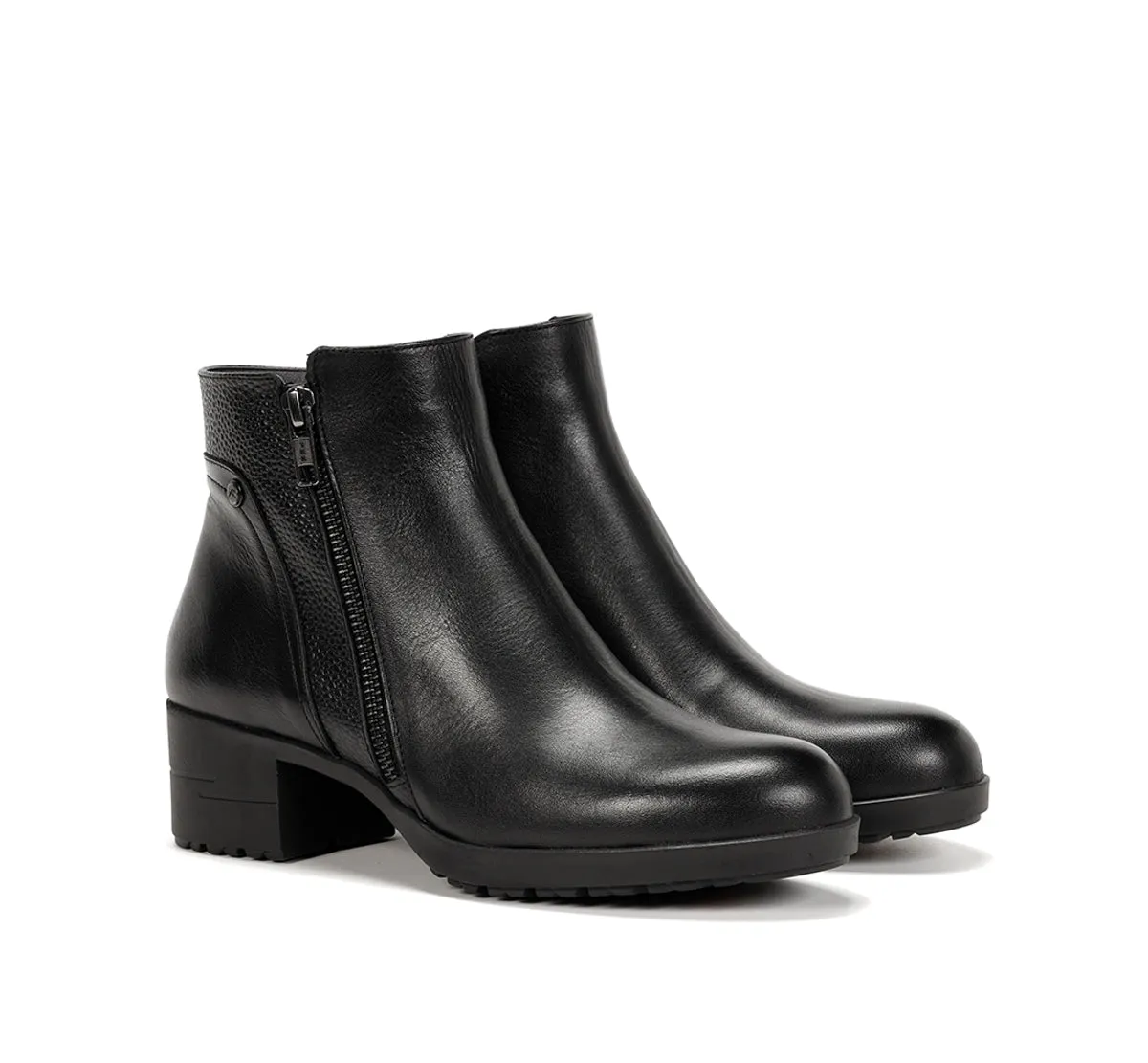 Fluchos Aliss F1367 tronchetti donna neri casual