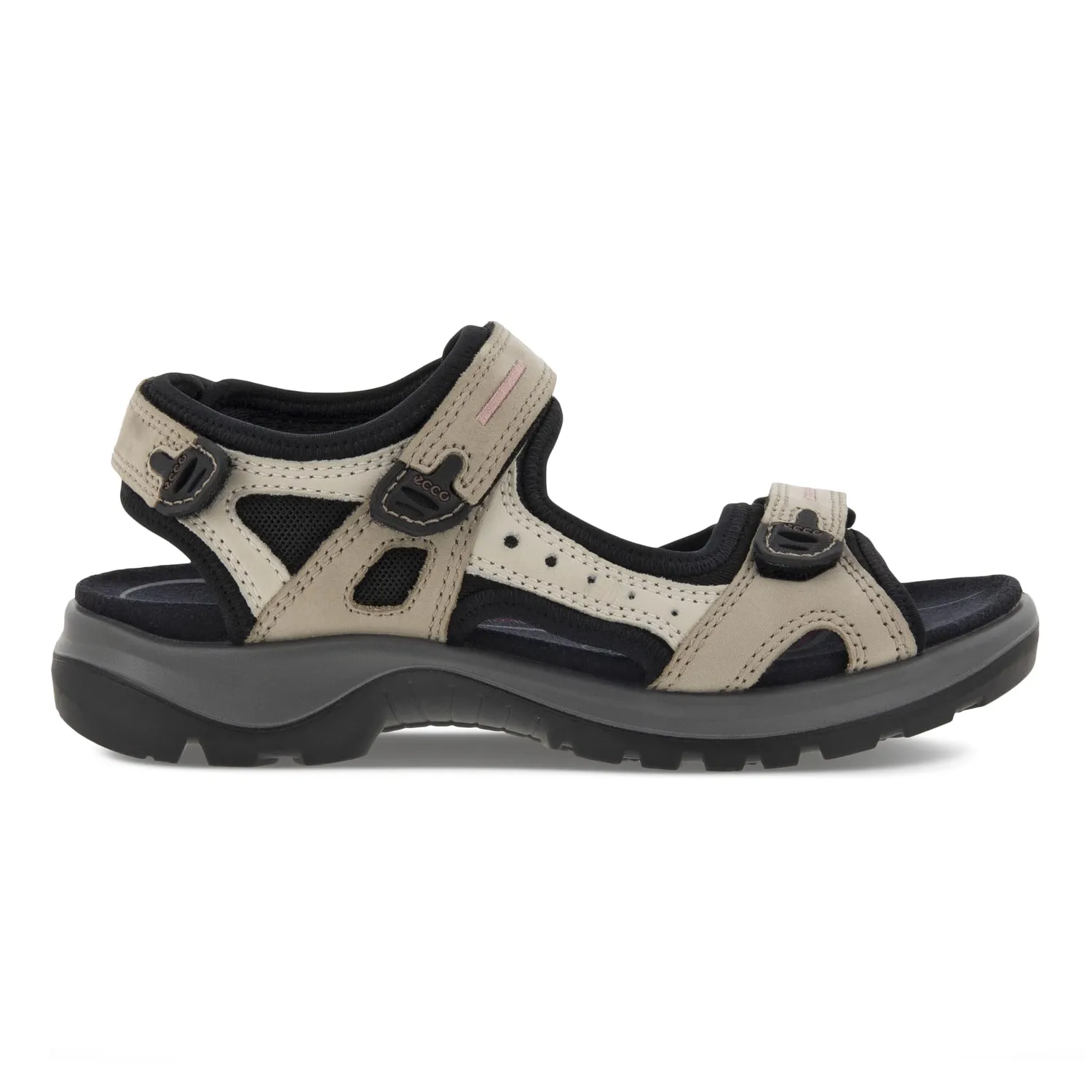 Ecco Offroad Yucatan sandali donna beige sostegno