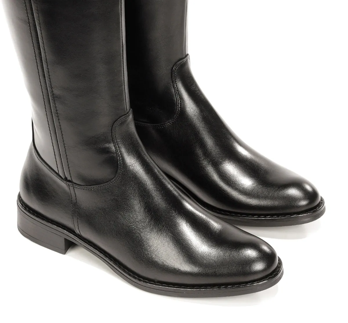 Fluchos Tierra D9827 Stivali Donna Neri Eleganti