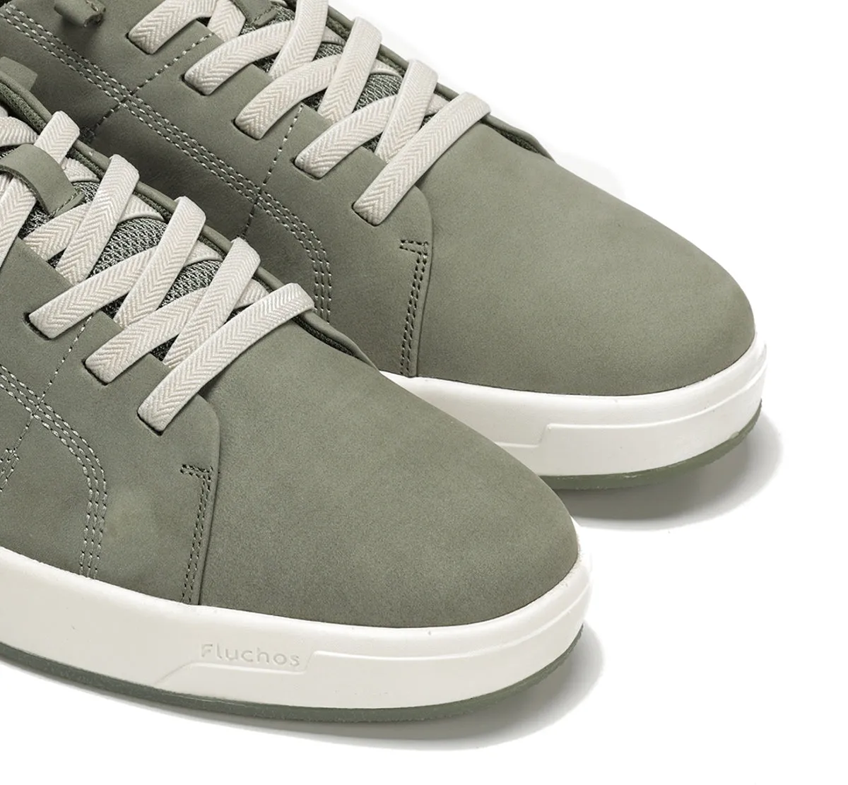 Fluchos Nadal F2378 sneakers uomo verdi con lacci