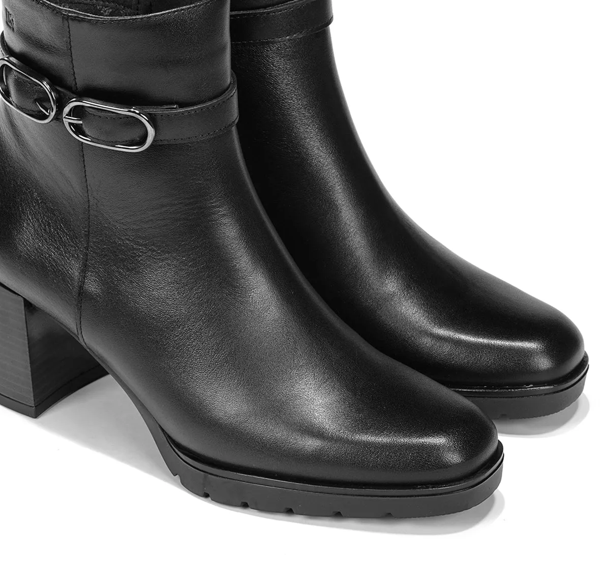 Dorking Sesma D9809 stivaletti neri donna tacco alto