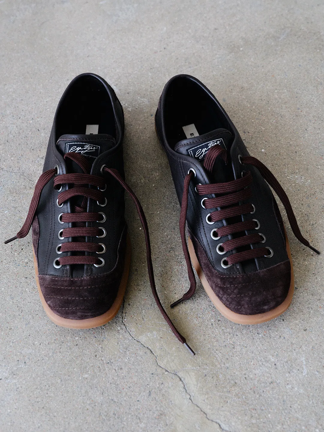 Eytys Balestra sneakers pelle marrone