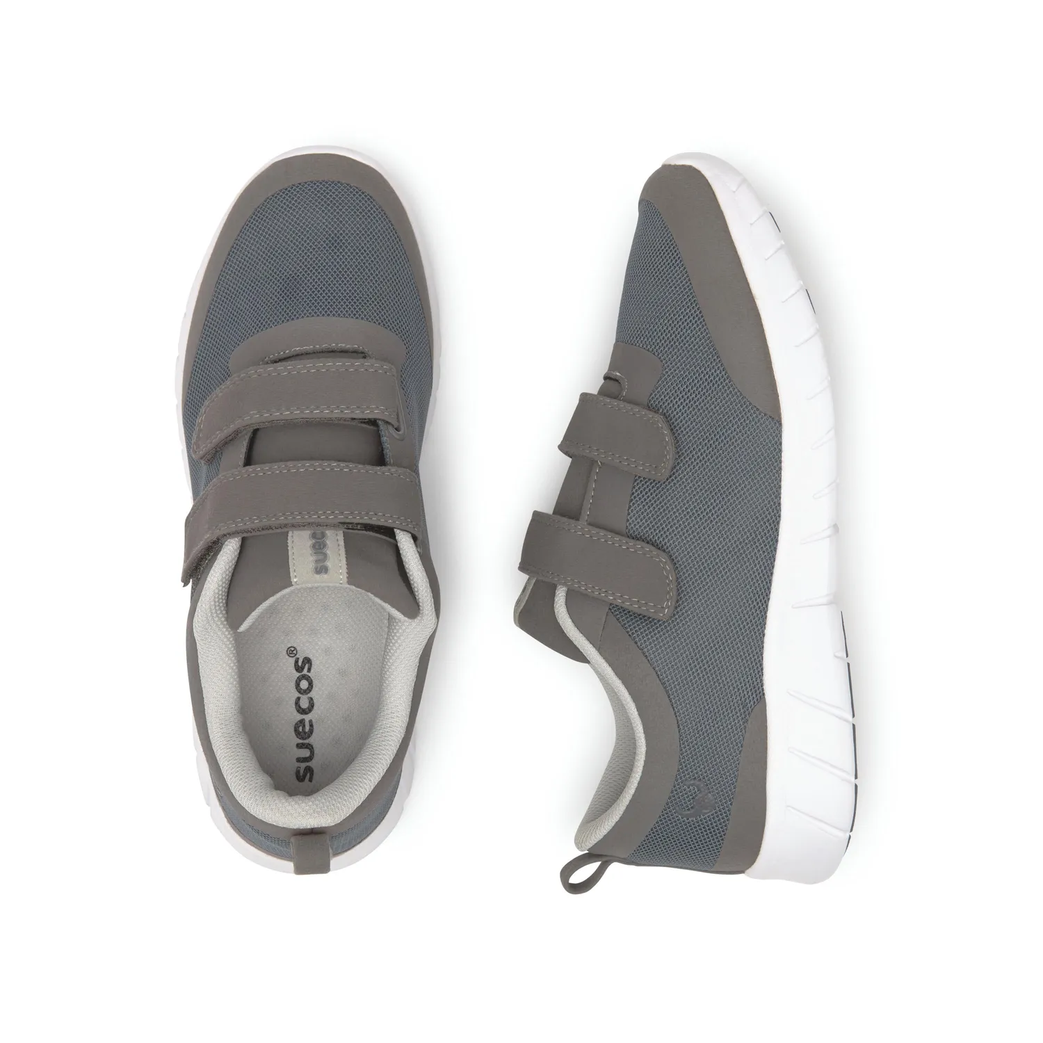 Suecos Alma Velcro Grey scarpe da lavoro grigie antiscivolo
