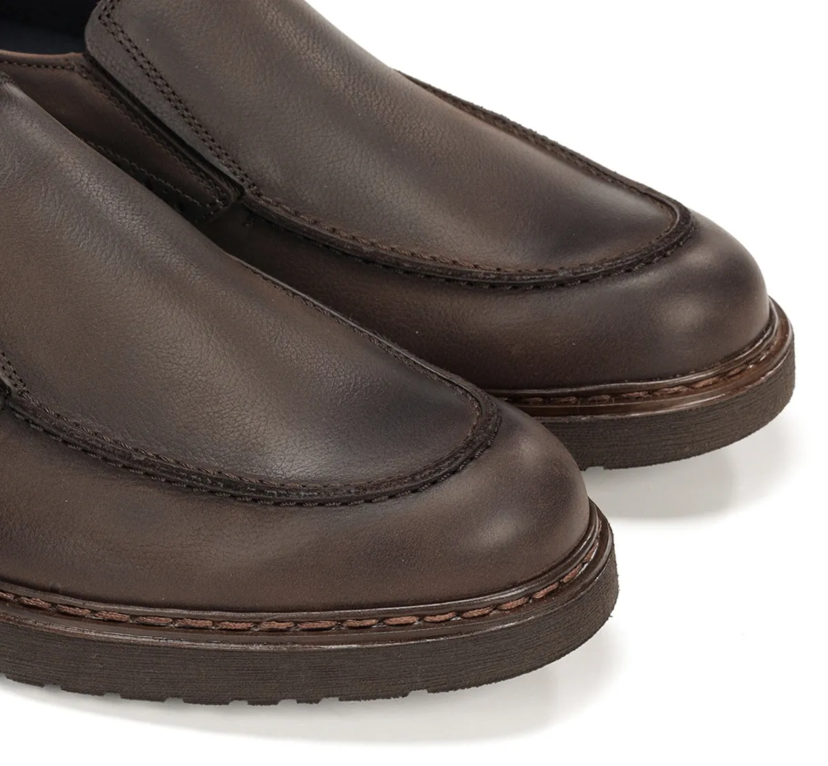 Fluchos Warrior F2031 slip on uomo marrone pelle cerata