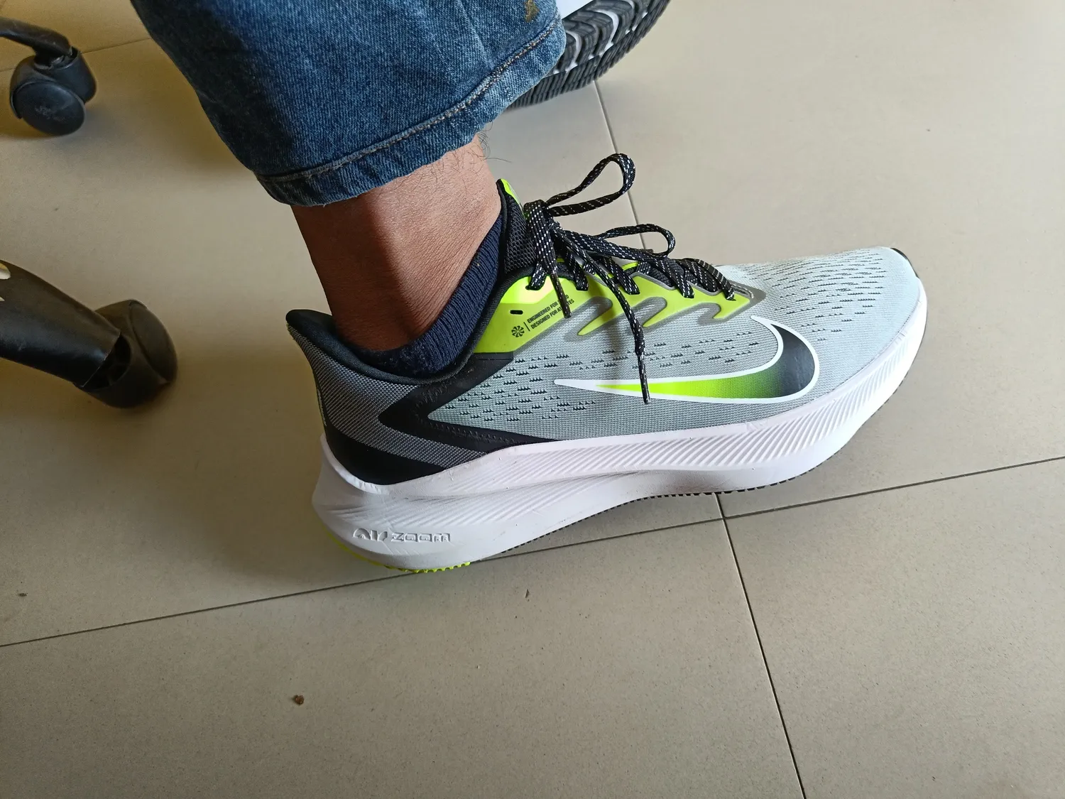 Nike Air Zoom Winflo 7 running uomo rosso 43 EU