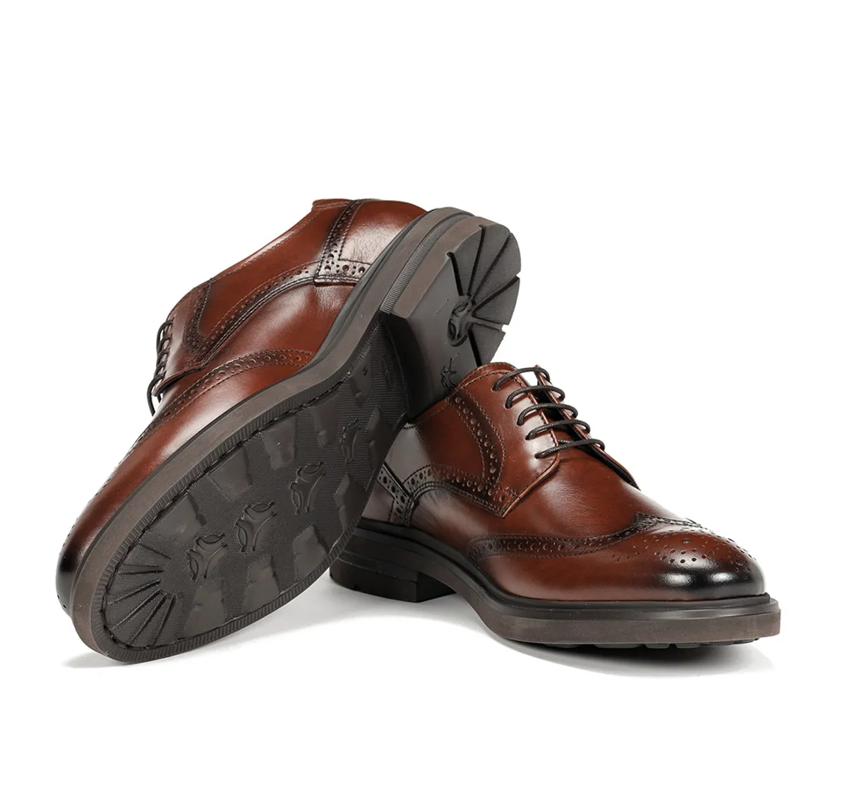 Fluchos Belgas F0628 scarpe marroni uomo leggere
