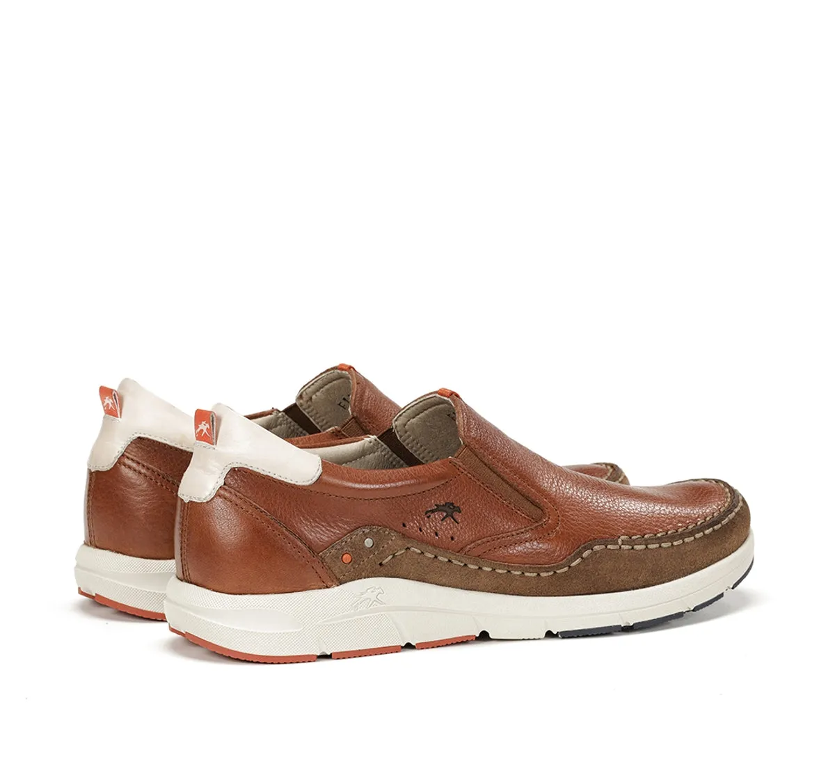 Fluchos Kai F1985 slip on marrone uomo
