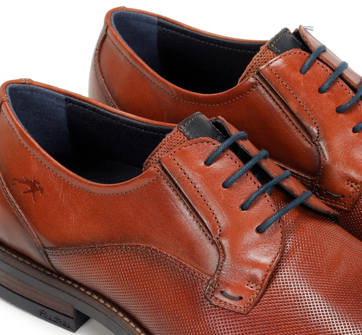 Fluchos Theo F1631 scarpe uomo marroni in pelle