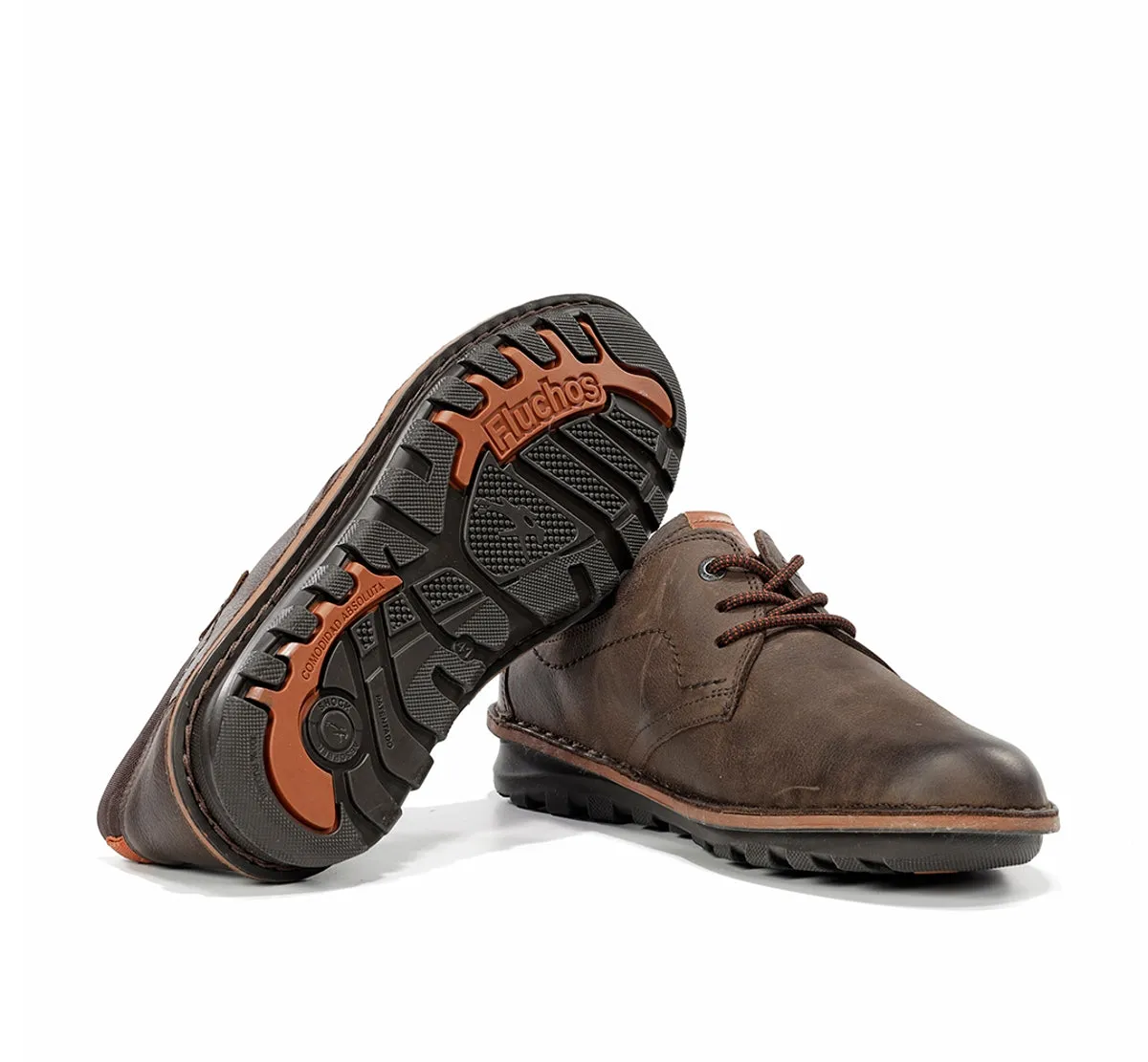 Fluchos Alvin F2526 scarpe uomo marroni nitrogen