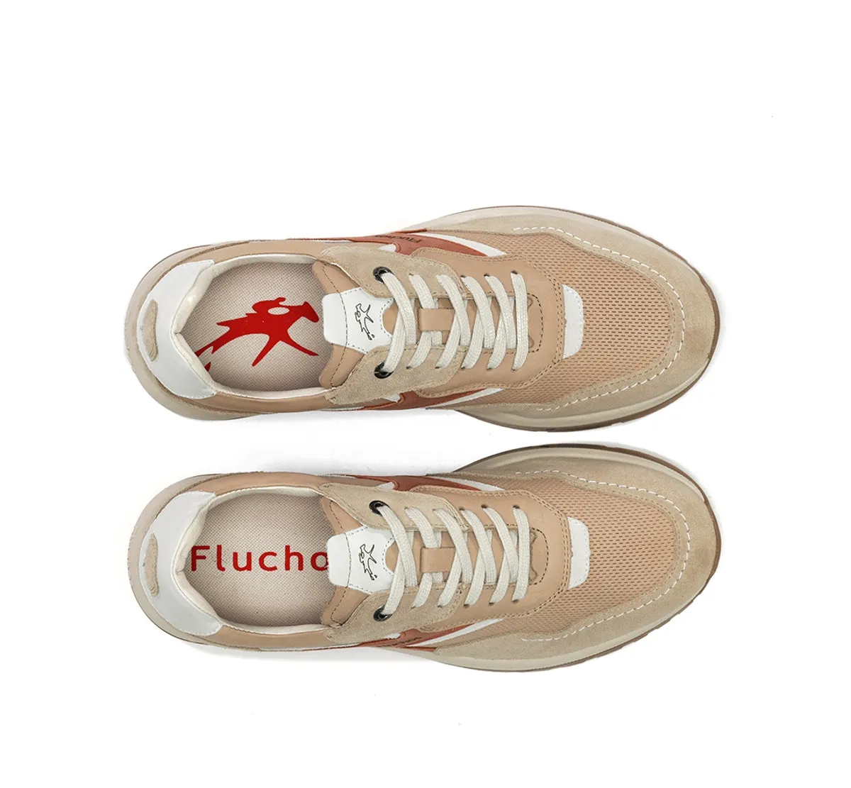 Fluchos Karter F2404 Sneakers Uomo Beige