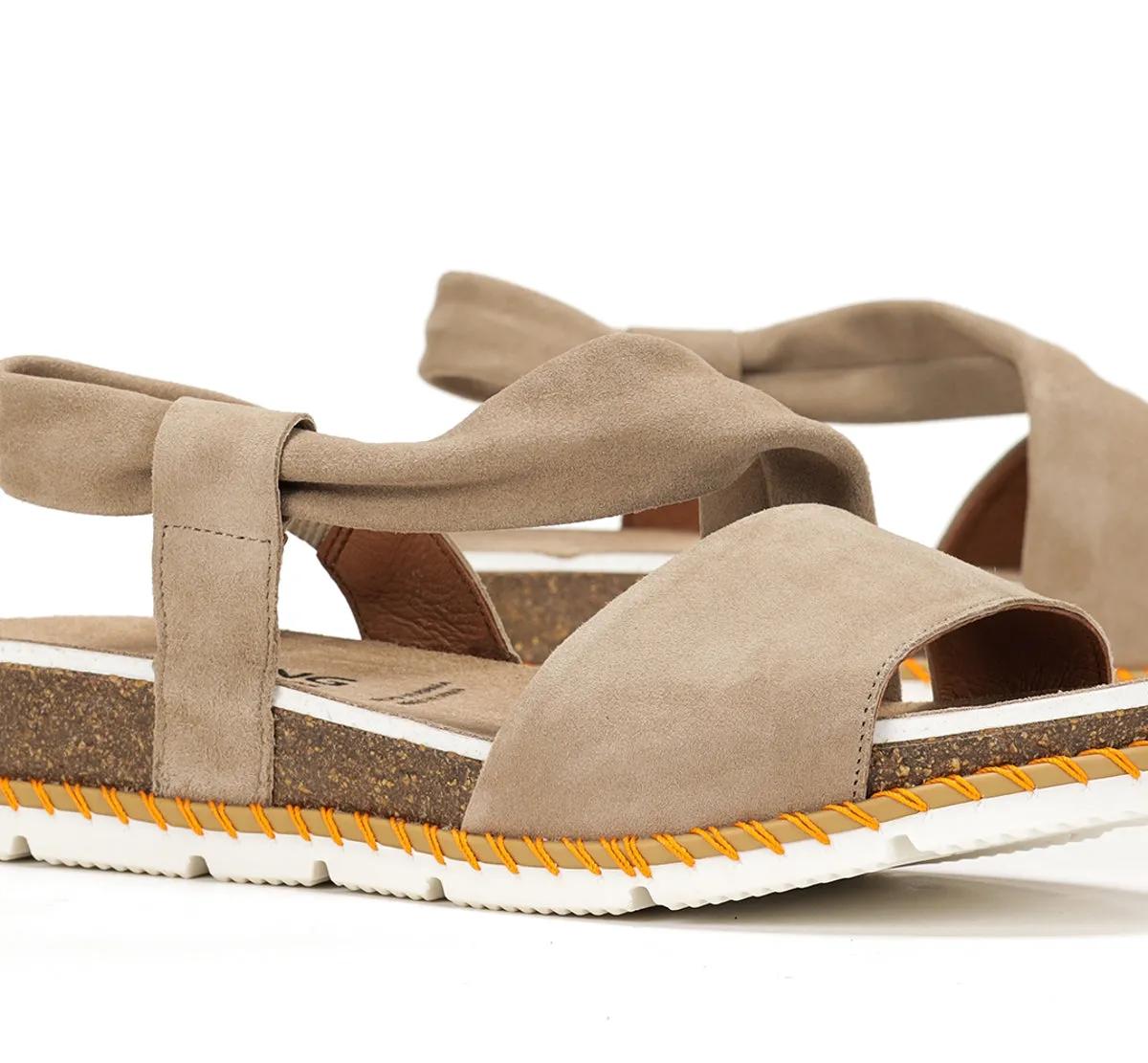 Fluchos Sport D9324 sandalo donna taupe chiusura velcro
