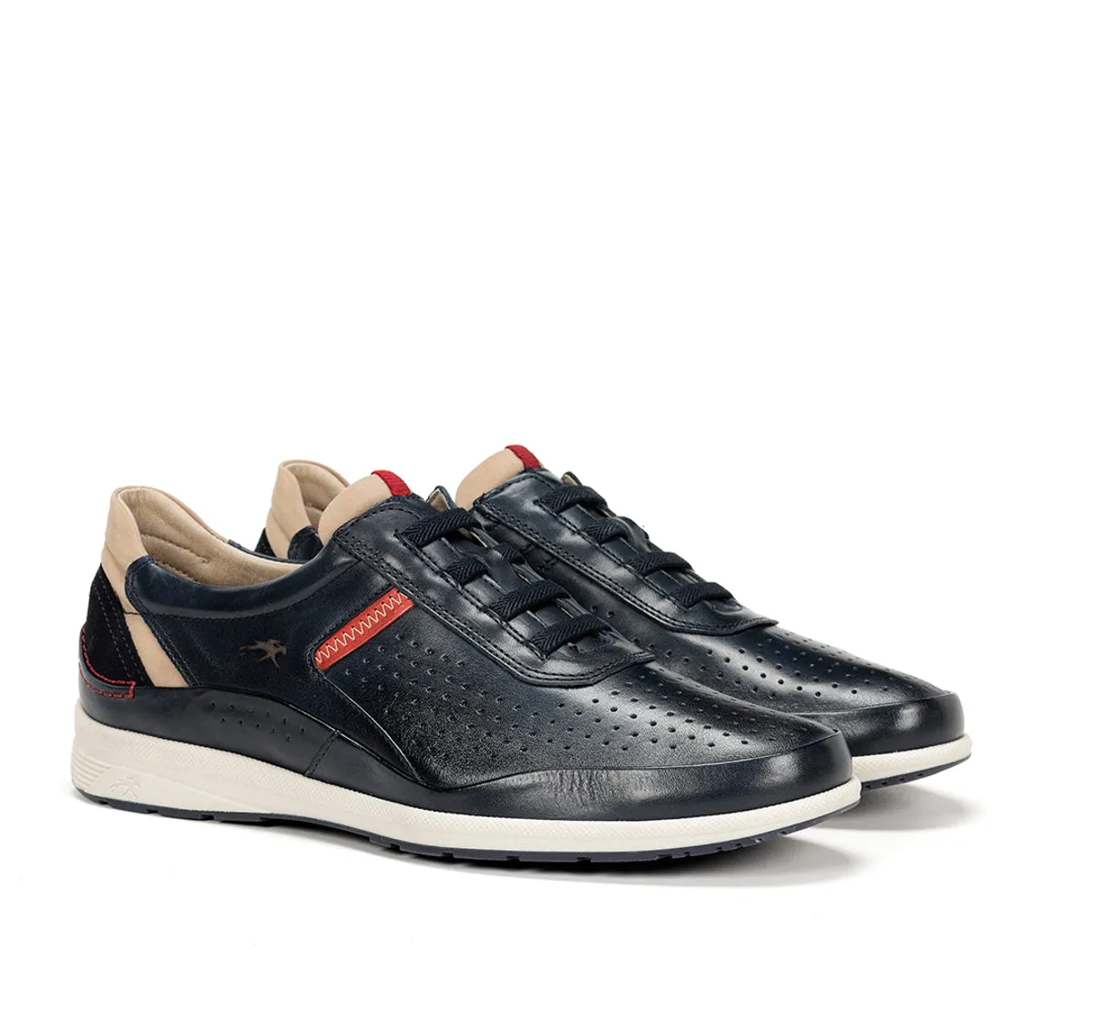 Fluchos Jaden F1736 sneakers uomo blu lacci larghi