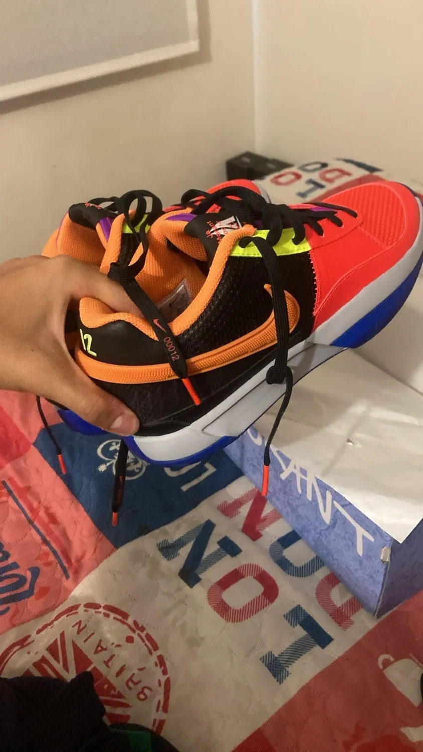 Nike JA 1 Day One scarpe basket Zoom Air rosse