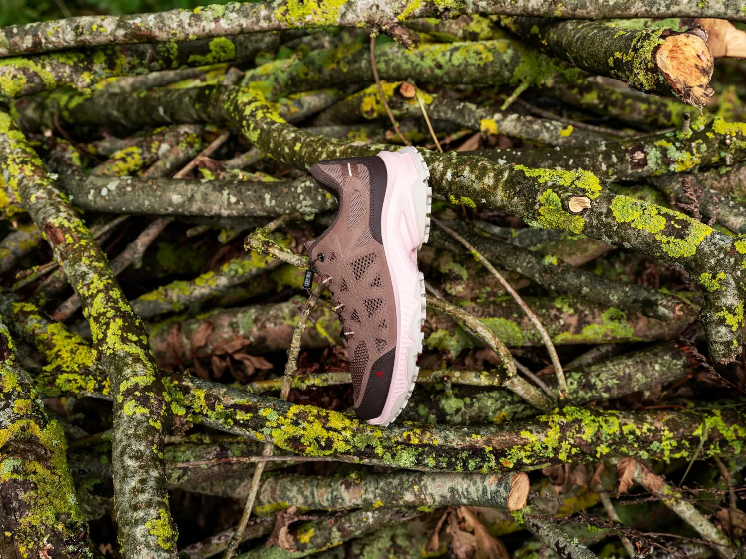 Ecco Receptor XP sneaker donna marrone traspirante
