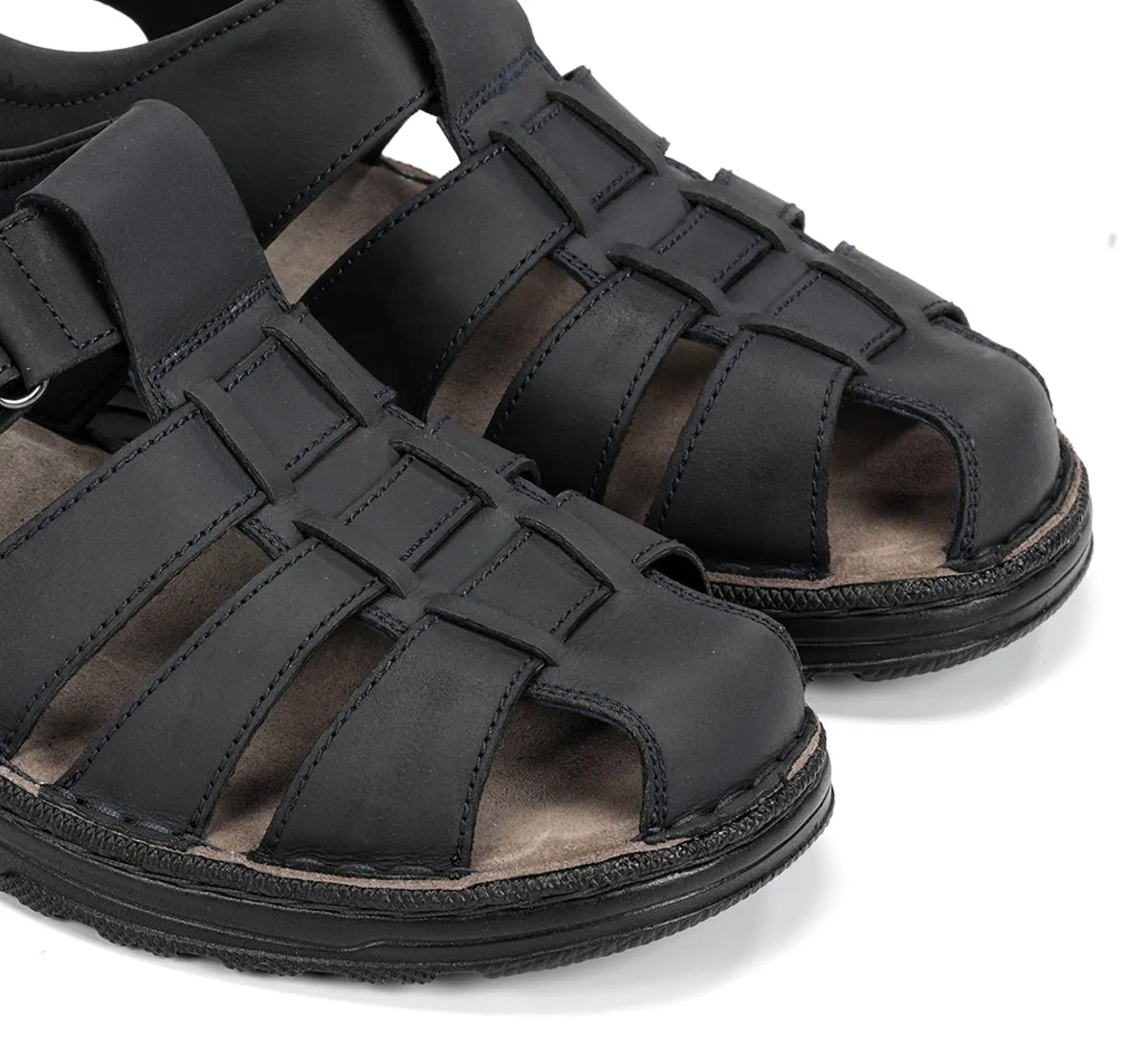 Fluchos Azores F2199 sandali uomo blu velcro