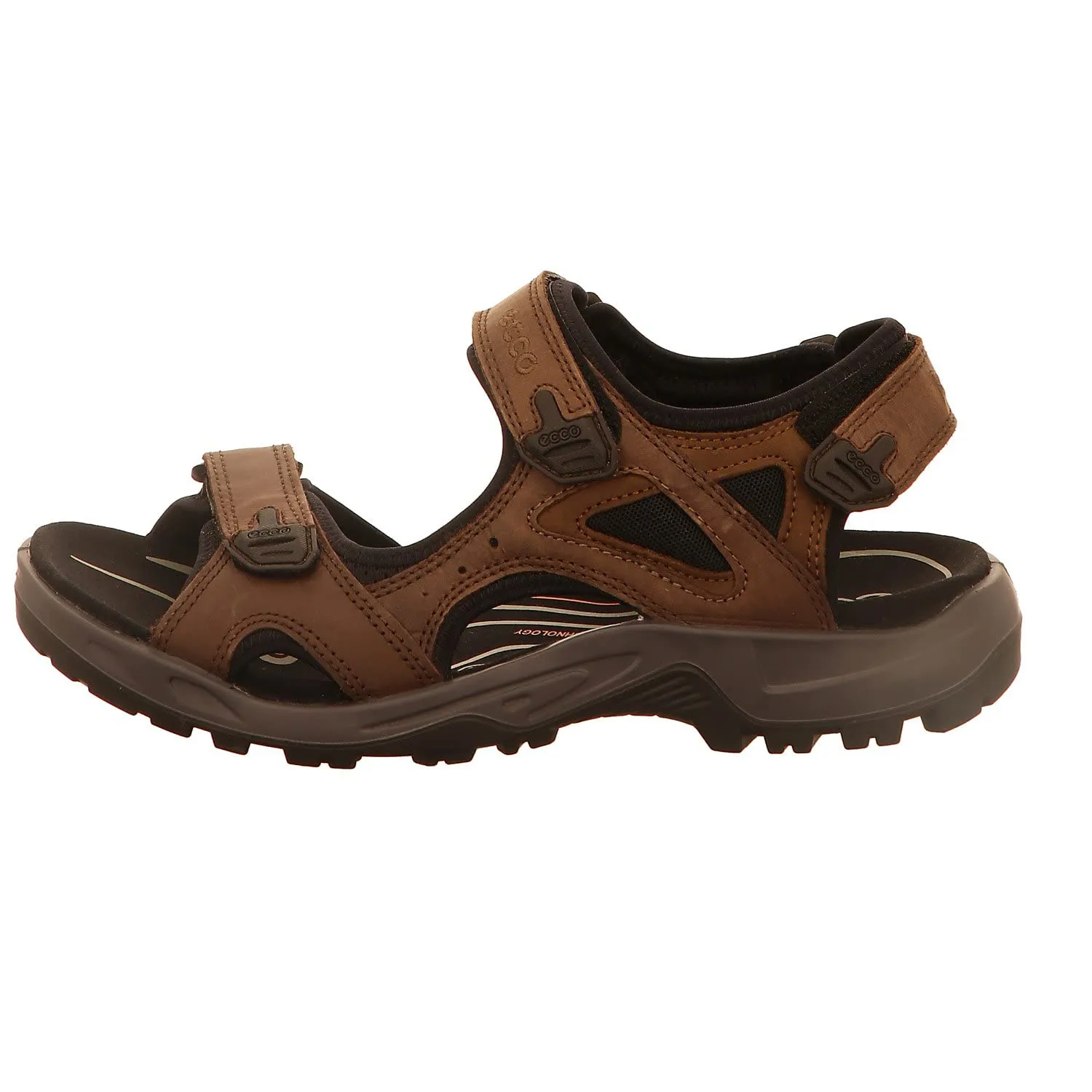 Ecco Offroad sandali trekking uomo neri comodi