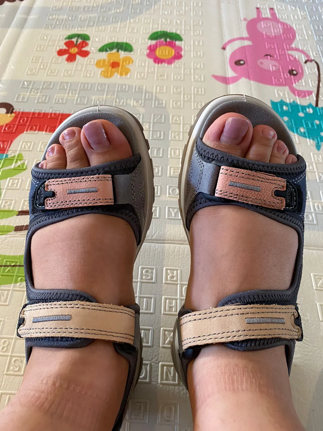 Ecco Yucatan sandali donna bianco leggero