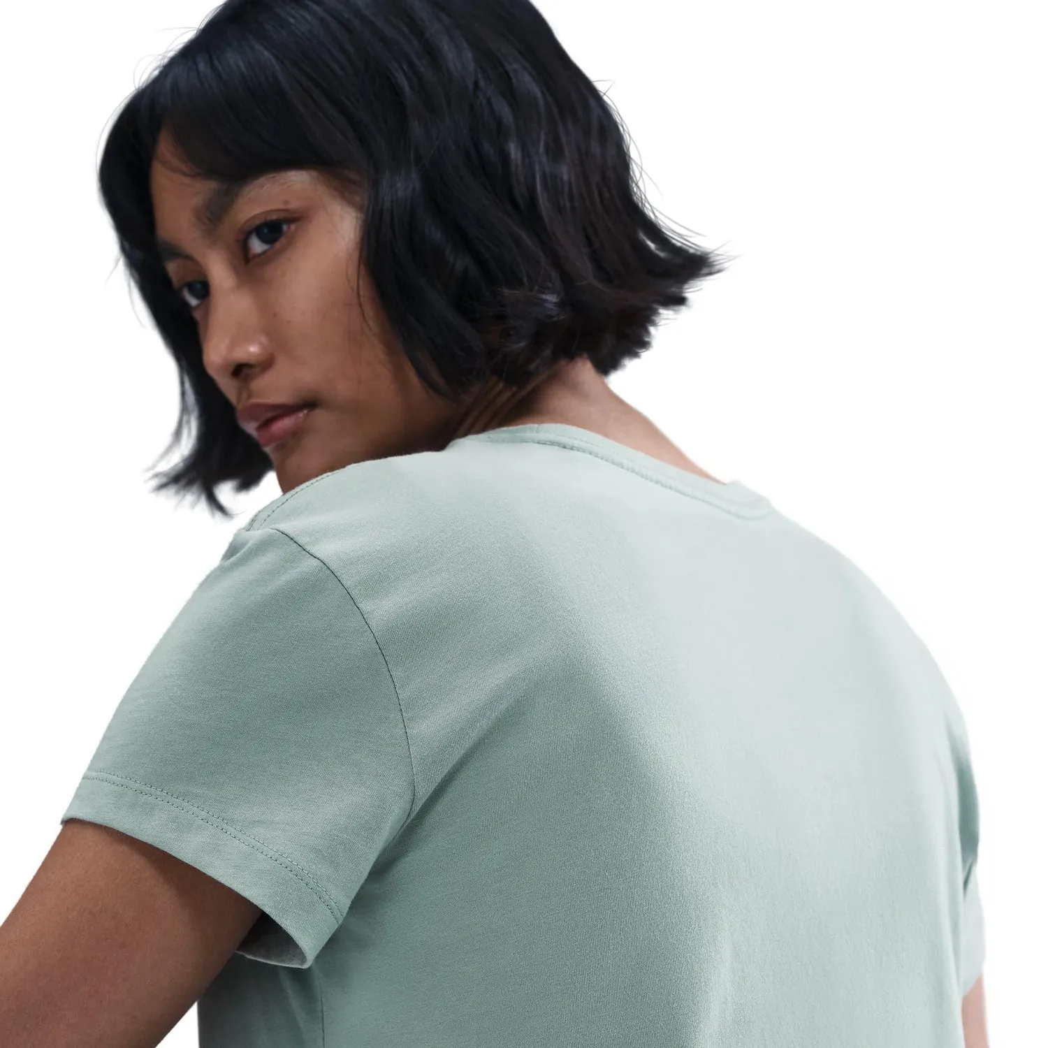 Nike NSW Club T-Shirt Donna Cotone Manica Corta Grafica