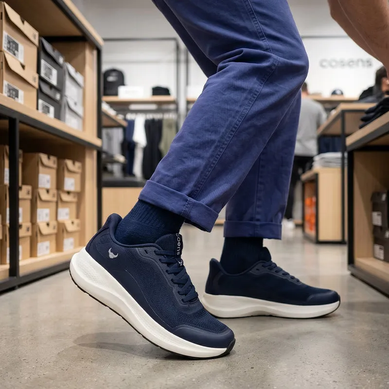 Suecos Aura scarpe lavoro blu navy lavabili