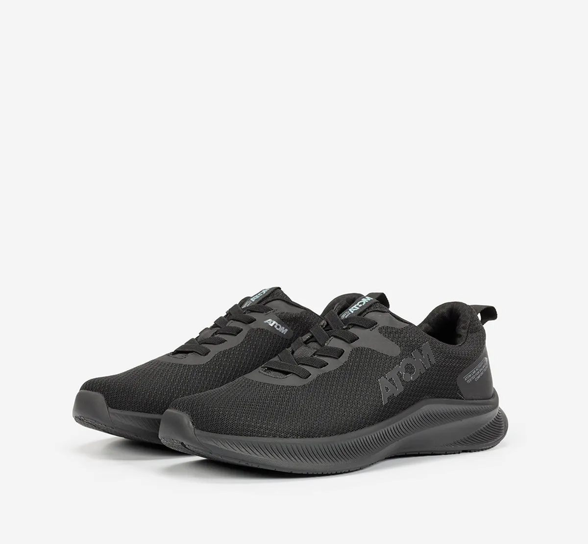 Fluchos Activity AT127 sneakers uomo nere lacci elastici