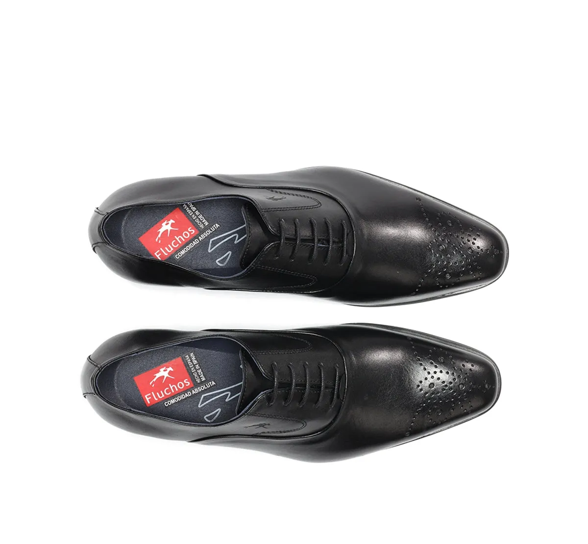 Fluchos Cesar F0404 scarpa elegante nera cerimonia