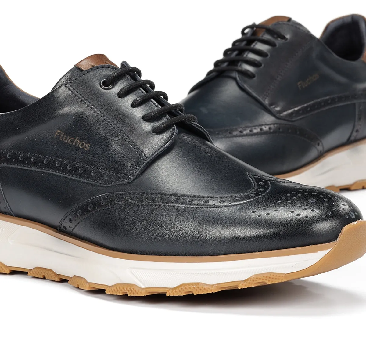 Fluchos Walter F2080 scarpe uomo blu leggero
